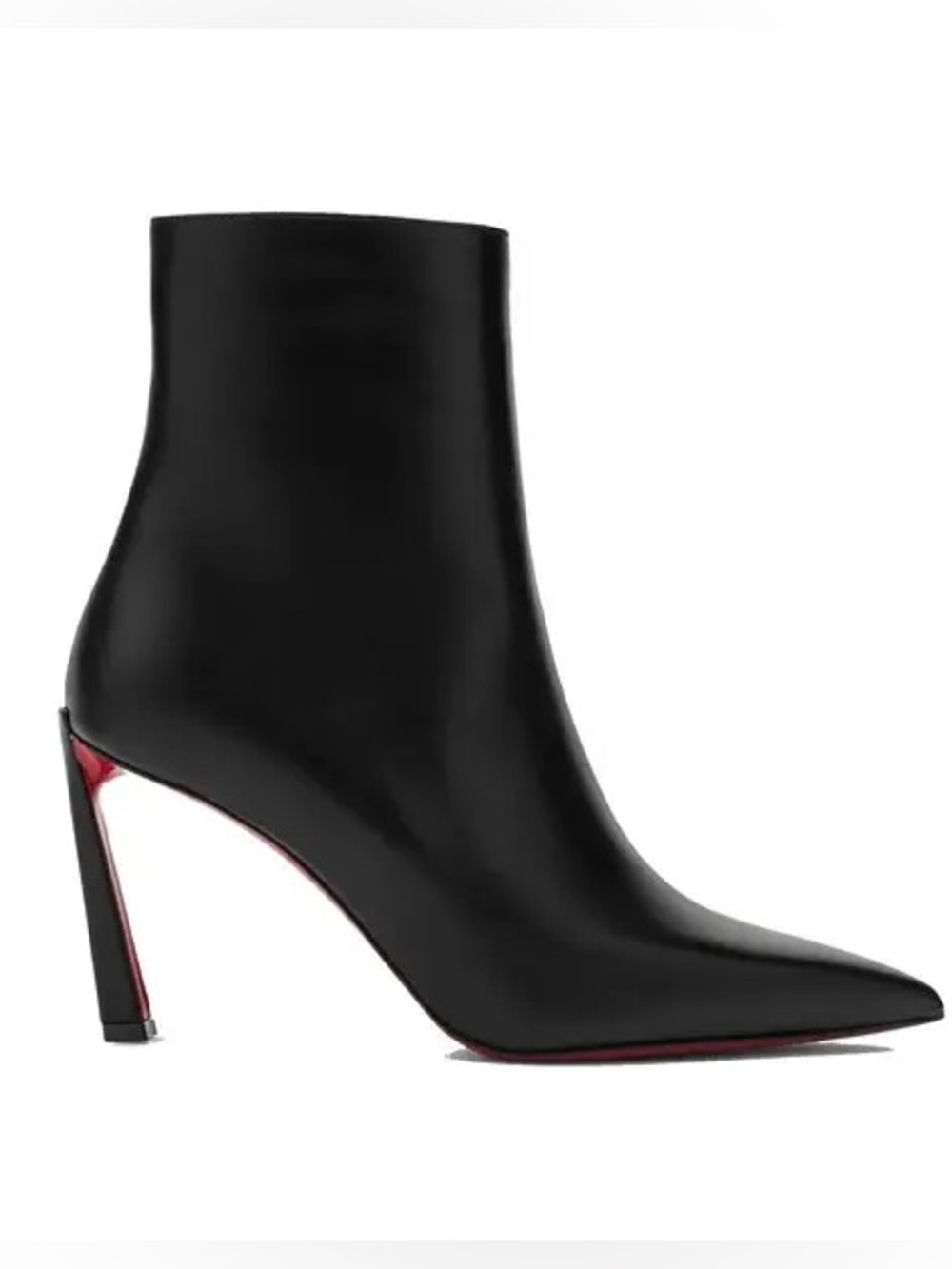 Christian Louboutin black leather Condora 85 booties